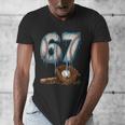 Baseball 67 Six Seven Meme 6-7 Drip Baseball Boys Men Men's V-Neck T-Shirt Baseball 67 Six Seven Meme 6-7 Drip Baseball Boys Men Men's V-Neck T-Shirt