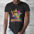 Baseball Banana Splatter Sports Kids Teens Men's V-Neck T-Shirt Baseball Banana Splatter Sports Kids Teens Men's V-Neck T-Shirt