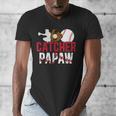 Baseball Catcher Papaw Proud Papaw Of A Baseball Catcher Men's V-Neck T-Shirt Baseball Catcher Papaw Proud Papaw Of A Baseball Catcher Men's V-Neck T-Shirt