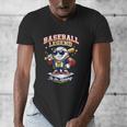 Baseball Cute Youth Ice Cream Valentine Day Sporty Fun Men's V-Neck T-Shirt Baseball Cute Youth Ice Cream Valentine Day Sporty Fun Men's V-Neck T-Shirt