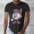 Baseball Drip Boys Ice Cream Youth Men's V-Neck T-Shirt Baseball Drip Boys Ice Cream Youth Men's V-Neck T-Shirt