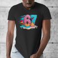 Baseball Drip Ice Cream 67 Graffiti Splash Melt Men's V-Neck T-Shirt Baseball Drip Ice Cream 67 Graffiti Splash Melt Men's V-Neck T-Shirt