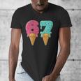 Baseball Drip Ice Cream 67 Baseball Men's V-Neck T-Shirt Baseball Drip Ice Cream 67 Baseball Men's V-Neck T-Shirt