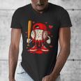 Baseball Drip Ice Cream Apparel Boys Kids Valentines Day Men's V-Neck T-Shirt