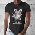 Baseball Drip Ice Cream Apparel Youth Boy Easter Day Men's V-Neck T-Shirt Baseball Drip Ice Cream Apparel Youth Boy Easter Day Men's V-Neck T-Shirt