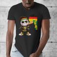 Baseball Drip Ice Cream Boys Youth Kids History Month Men's V-Neck T-Shirt Baseball Drip Ice Cream Boys Youth Kids History Month Men's V-Neck T-Shirt