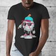 Baseball Drip Ice Cream Lifestyle Sprinkless Boy Kid Men's V-Neck T-Shirt Baseball Drip Ice Cream Lifestyle Sprinkless Boy Kid Men's V-Neck T-Shirt