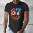 Baseball Drip Ice Cream Number 67 Player Or 67th Birthday Men's V-Neck T-Shirt