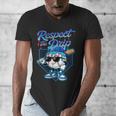 Baseball Drip Ice Cream Respect The Drip Home Plate Boy Kids Men's V-Neck T-Shirt Baseball Drip Ice Cream Respect The Drip Home Plate Boy Kids Men's V-Neck T-Shirt