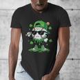 Baseball Drip Ice Cream Shamrock Kids Boy St Patrick’s Day Men's V-Neck T-Shirt Baseball Drip Ice Cream Shamrock Kids Boy St Patrick’s Day Men's V-Neck T-Shirt