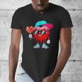 Baseball Drip Ice Cream Valentines Day Baseball Sport Boys Men's V-Neck T-Shirt Baseball Drip Ice Cream Valentines Day Baseball Sport Boys Men's V-Neck T-Shirt