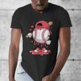 Baseball Drip Icecream Boy Kids Valentine Men's V-Neck T-Shirt