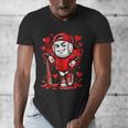 Baseball Drip Icecream Heart Red Valentine Day Boys Kids Men's V-Neck T-Shirt Baseball Drip Icecream Heart Red Valentine Day Boys Kids Men's V-Neck T-Shirt