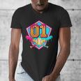 Baseball Drip Jersey Number 1 For Players & 1th Birthday Men's V-Neck T-Shirt Baseball Drip Jersey Number 1 For Players & 1th Birthday Men's V-Neck T-Shirt