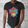Baseball Drip Jersey Number 67 For Players & 67th Birthday Men's V-Neck T-Shirt Baseball Drip Jersey Number 67 For Players & 67th Birthday Men's V-Neck T-Shirt