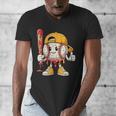Baseball Drip Baseball Life Style 101 Apparel Youth Men's V-Neck T-Shirt Baseball Drip Baseball Life Style 101 Apparel Youth Men's V-Neck T-Shirt