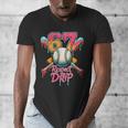 Baseball Drip Number 67 Player Sport For Men Women Kids Men's V-Neck T-Shirt