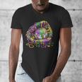 Baseball Glove Ice Cream Mardi Gras Dripping Boys Youth Kids Men's V-Neck T-Shirt Baseball Glove Ice Cream Mardi Gras Dripping Boys Youth Kids Men's V-Neck T-Shirt