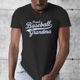 Baseball Grandma Graphic Men's V-Neck T-Shirt Baseball Grandma Graphic Men's V-Neck T-Shirt