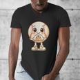 Baseball With Heart Hands Love Cute Baseball Men's V-Neck T-Shirt Baseball With Heart Hands Love Cute Baseball Men's V-Neck T-Shirt