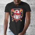 Baseball Heart Valentines Day Baseball Ice Cream Drip Boys Men's V-Neck T-Shirt Baseball Heart Valentines Day Baseball Ice Cream Drip Boys Men's V-Neck T-Shirt