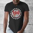 Baseball I Hit 100 Days Of School Baseball Player Kids Boys Men's V-Neck T-Shirt Baseball I Hit 100 Days Of School Baseball Player Kids Boys Men's V-Neck T-Shirt