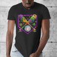 Baseball Ice Cream Drip Boys Mardi Gras Carnival Party Mask Men's V-Neck T-Shirt Baseball Ice Cream Drip Boys Mardi Gras Carnival Party Mask Men's V-Neck T-Shirt