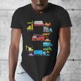 Baseball Ice Cream Drip Vehicles Youth Baseball Drip Men's V-Neck T-Shirt Baseball Ice Cream Drip Vehicles Youth Baseball Drip Men's V-Neck T-Shirt