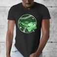 Baseball Irish Shamrock Lucky Clover St Patricks Day Boys Men's V-Neck T-Shirt Baseball Irish Shamrock Lucky Clover St Patricks Day Boys Men's V-Neck T-Shirt