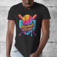 Baseball Lifestyle Drip Icecream Men's V-Neck T-Shirt