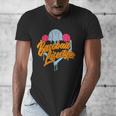 Baseball Lifestyle Home Plate Ice Cream Drip Men Boys Kids Men's V-Neck T-Shirt