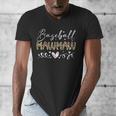 Baseball Mawmaw Leopard Baseball Heart Men's V-Neck T-Shirt Baseball Mawmaw Leopard Baseball Heart Men's V-Neck T-Shirt