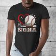 Baseball Nona Family Matching Cute Baseball Lover Men's V-Neck T-Shirt Baseball Nona Family Matching Cute Baseball Lover Men's V-Neck T-Shirt