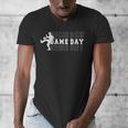 Baseball Pitcher Game Day Team Sport Player Coach Family Fan Men's V-Neck T-Shirt Baseball Pitcher Game Day Team Sport Player Coach Family Fan Men's V-Neck T-Shirt