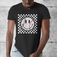 Baseball Season Happy Game Day Trendy Sports Vintage Men's V-Neck T-Shirt Baseball Season Happy Game Day Trendy Sports Vintage Men's V-Neck T-Shirt