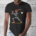 Baseball Skeleton Spooky Boys Halloween Baseball Player Men's V-Neck T-Shirt Baseball Skeleton Spooky Boys Halloween Baseball Player Men's V-Neck T-Shirt