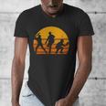 Baseball Tee Sunset Silhouette Players Men Women Kids Men's V-Neck T-Shirt Baseball Tee Sunset Silhouette Players Men Women Kids Men's V-Neck T-Shirt