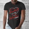 Baseball Is My Valentine Coach Player Lovers Cool Sport Love Men's V-Neck T-Shirt Baseball Is My Valentine Coach Player Lovers Cool Sport Love Men's V-Neck T-Shirt
