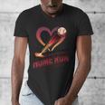 Baseball Valentine Love Is Our Home Run Apparel Men's V-Neck T-Shirt Baseball Valentine Love Is Our Home Run Apparel Men's V-Neck T-Shirt