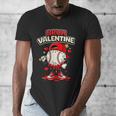 Bruh Valentine Baseball Drip Icecream Apparel Men Youth Boys Men's V-Neck T-Shirt