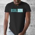 BSBL SZN Baseball Season Game Day Boys Girls Youth Men's V-Neck T-Shirt BSBL SZN Baseball Season Game Day Boys Girls Youth Men's V-Neck T-Shirt