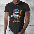 Cool Baseball Drip For Boys Ice Cream Drip Baseball Kids Men's V-Neck T-Shirt Cool Baseball Drip For Boys Ice Cream Drip Baseball Kids Men's V-Neck T-Shirt