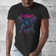 Cool Baseball F Caw F Crow Fcawf Raven Fawk Off Bird Men's V-Neck T-Shirt Cool Baseball F Caw F Crow Fcawf Raven Fawk Off Bird Men's V-Neck T-Shirt