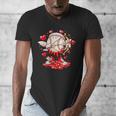 Cupid Baseball Drip Icecream Apparel Youth Boy Valentine Men's V-Neck T-Shirt