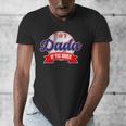 Dada Rookie Of Year 1st Birthday Baseball Theme Matching Men's V-Neck T-Shirt Dada Rookie Of Year 1st Birthday Baseball Theme Matching Men's V-Neck T-Shirt