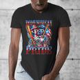 Dominican Puerto Rican Pride Baseball Flag Unity Men's V-Neck T-Shirt Dominican Puerto Rican Pride Baseball Flag Unity Men's V-Neck T-Shirt