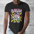 Drip Baseball Boy Youth Kid Ice Cream Dripping Baseball Bruh Men's V-Neck T-Shirt Drip Baseball Boy Youth Kid Ice Cream Dripping Baseball Bruh Men's V-Neck T-Shirt