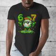 Drip Baseball Irish Shamrock St Patricks Men Boy Kid Men's V-Neck T-Shirt
