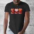 Drip Valentines Day Basketball Baseball Football Boy Men Kid Men's V-Neck T-Shirt Drip Valentines Day Basketball Baseball Football Boy Men Kid Men's V-Neck T-Shirt