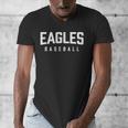 Eagles Baseball Inspired Men's V-Neck T-Shirt Eagles Baseball Inspired Men's V-Neck T-Shirt